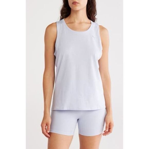 Puma purple run tank size large  m12 - Picture 1 of 4